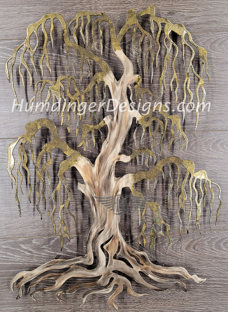 Willow Tree Metal Wall Art - Humdinger Designs