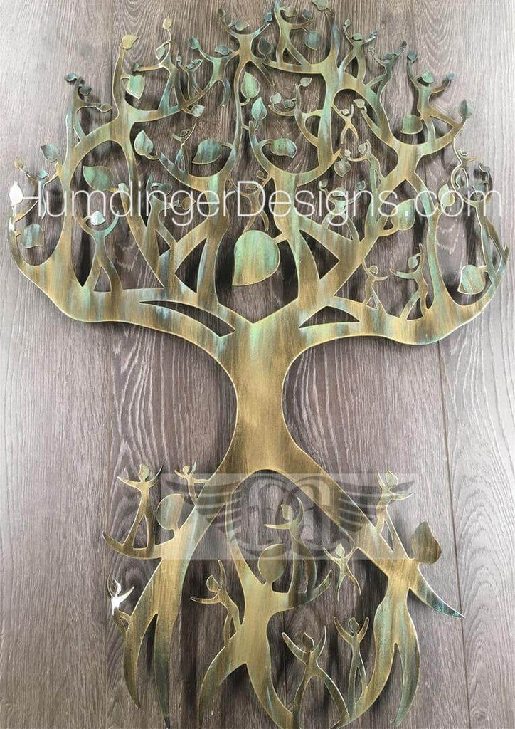 Family Tree (Brass Verdigris) - Humdinger Designs