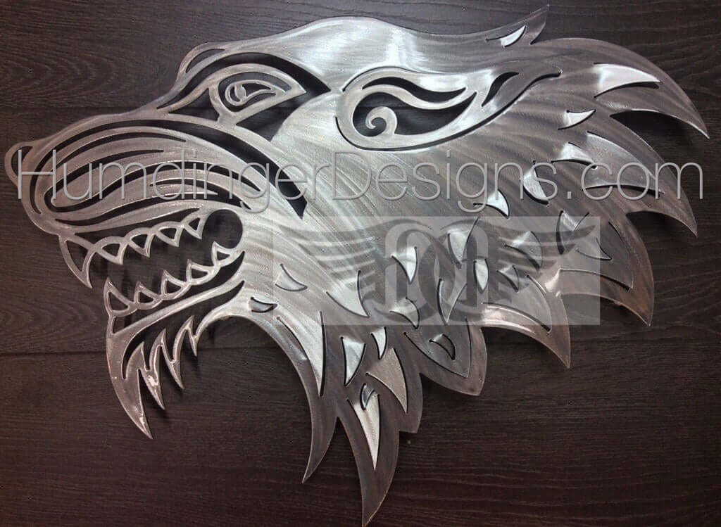 Wolf Metal Wall Art - Humdinger Designs
