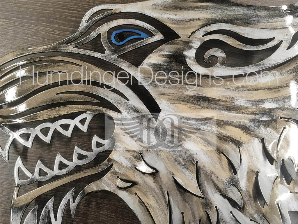 Wolf Metal Wall Art - Humdinger Designs