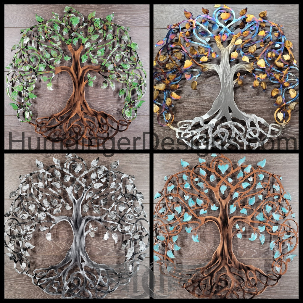 Infinity Tree of Life Metal Wall Art - Celtic Knot Tree - Humdinger Designs