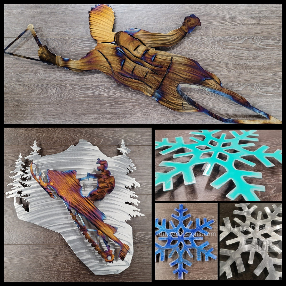 Sport Inspired Metal Wall Art by Humdinger Designs