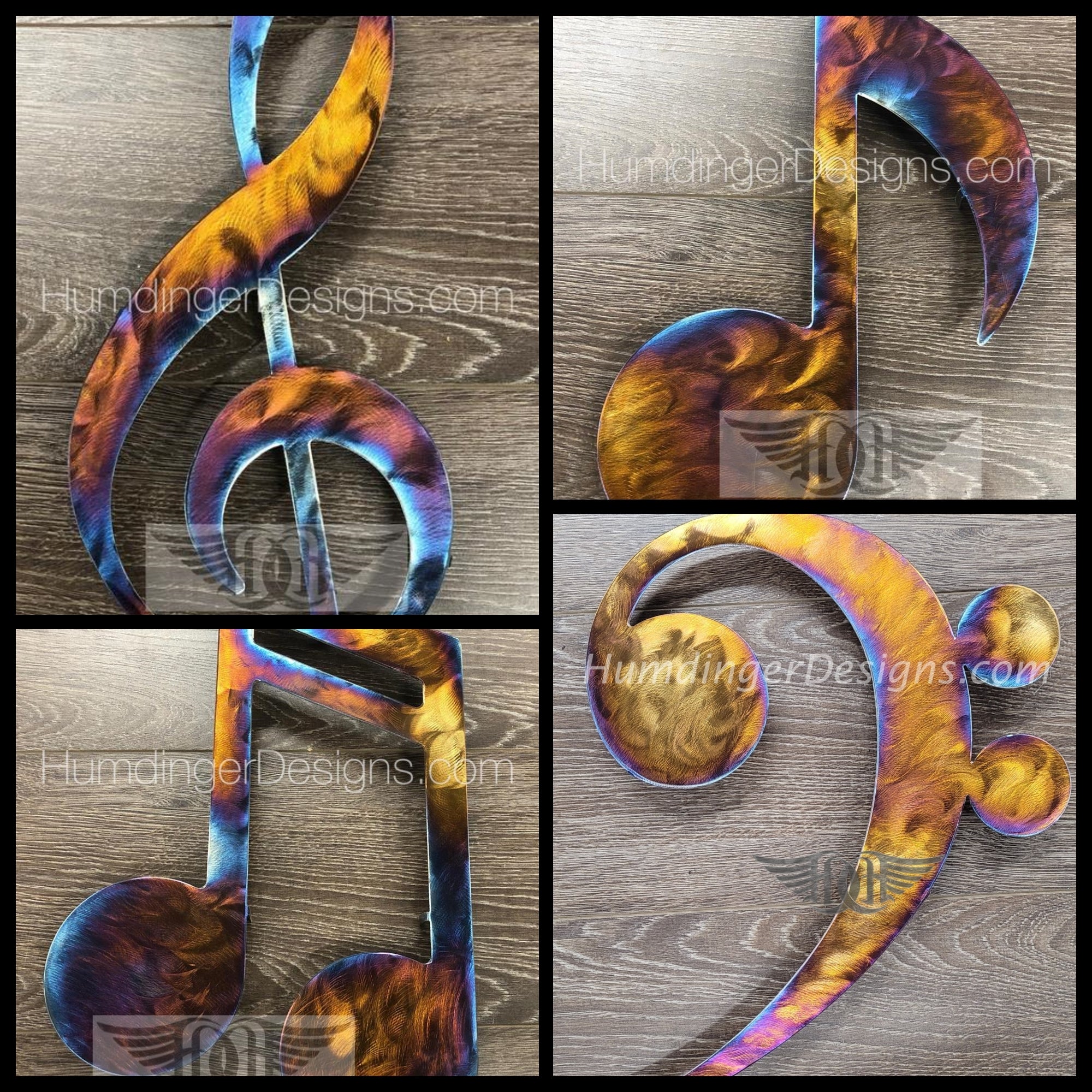 Metallic Notes Metal Notes