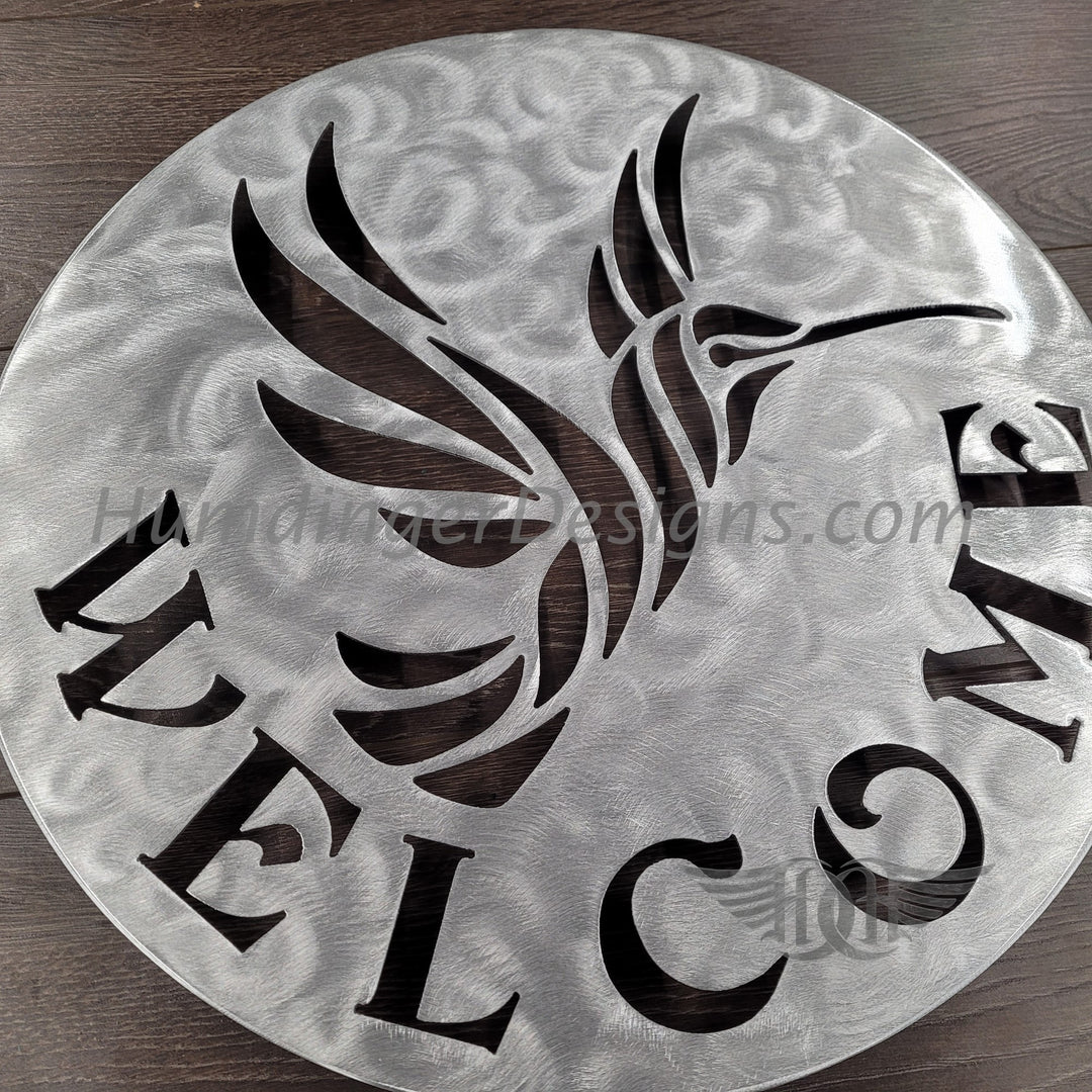 Metal Wall Art Hummingbird