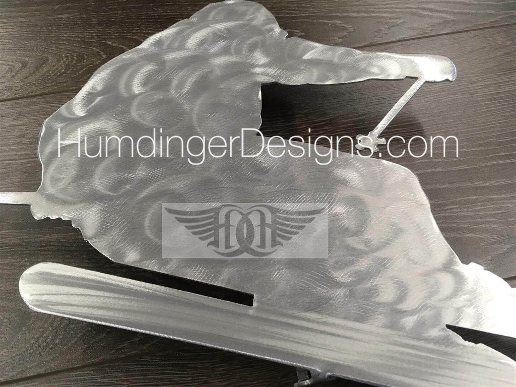 Alpine Skier (Aluminum) - Humdinger Designs