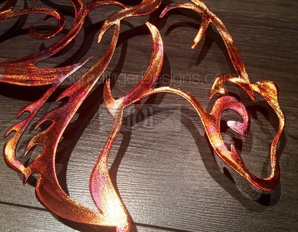 Bear Metal Wall Art (Copper) - Humdinger Designs