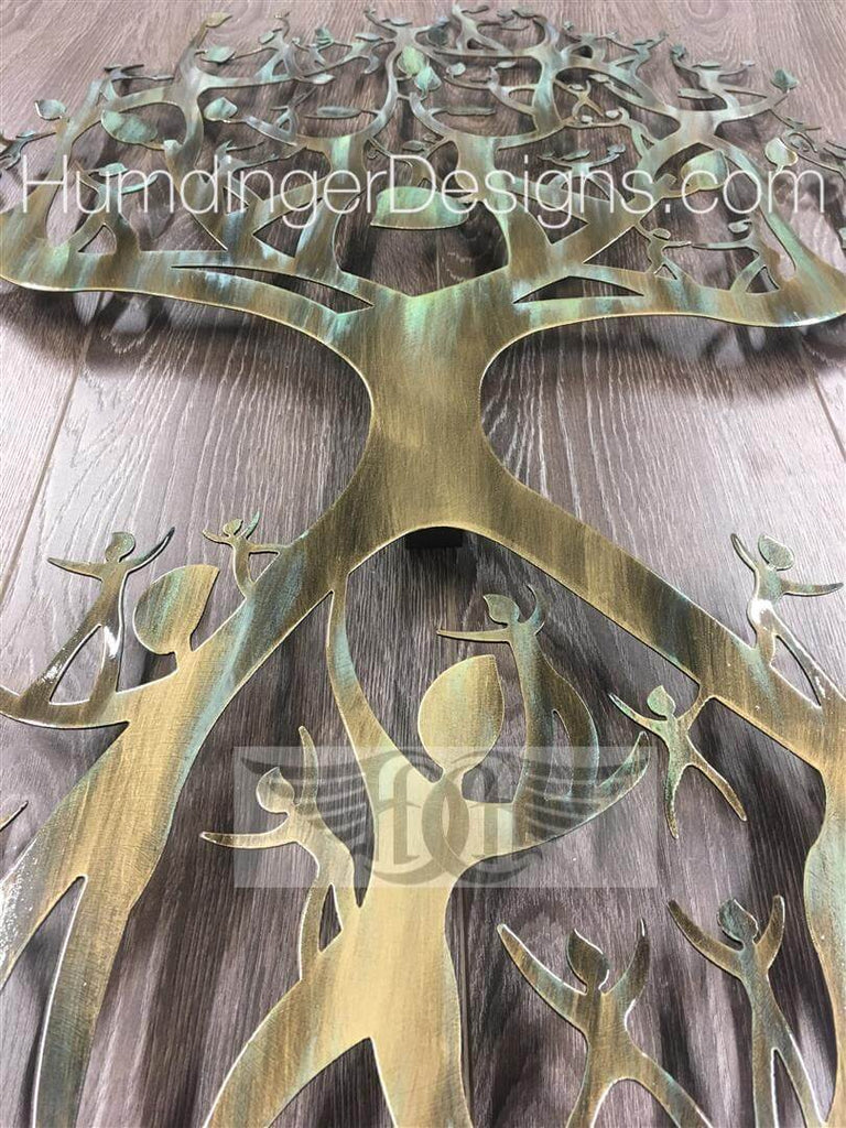 Family Tree (Brass Verdigris) - Humdinger Designs