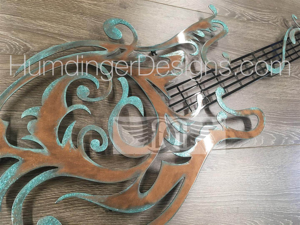 Guitar (Copper Patina) - Humdinger Designs