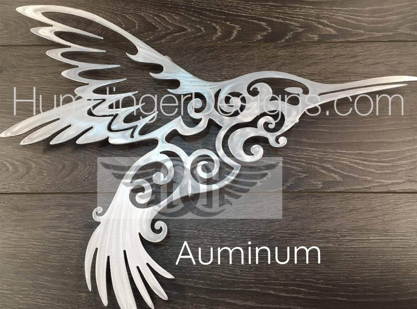 Bird Watcher Hummingbird Metal Wall Art by Humdinger Designs