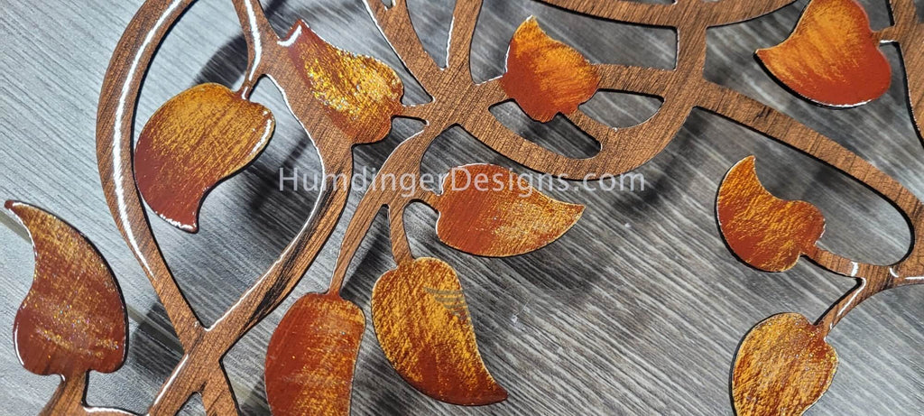 Infinity Tree (Red and Gold) - Humdinger Designs