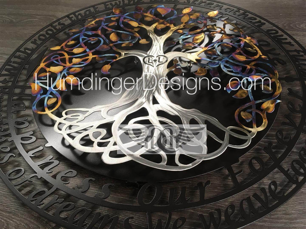 Infinity Tree with Infinity Tree Poem (Stainless Steel) - Humdinger Designs