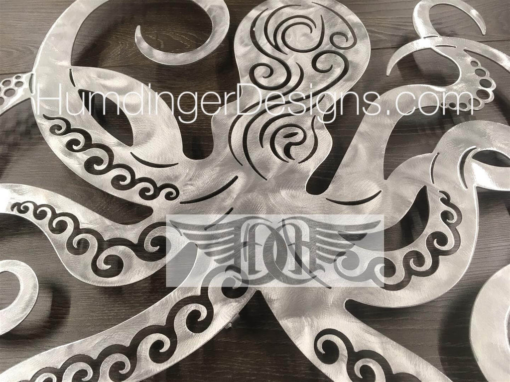 Octopus Metal Wall Decor- By Humdinger Designs