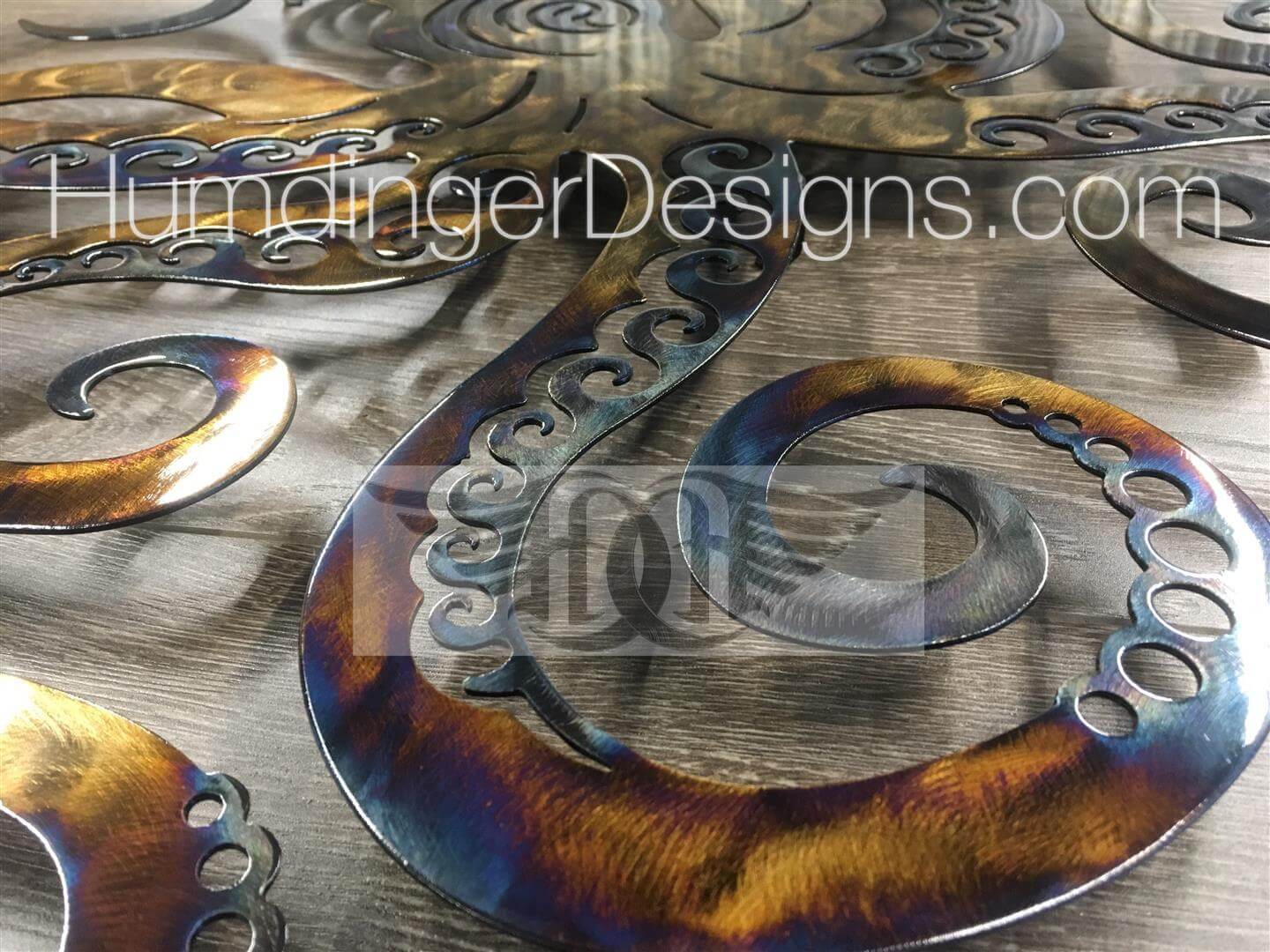 Octopus Metal Wall Decor- By Humdinger Designs