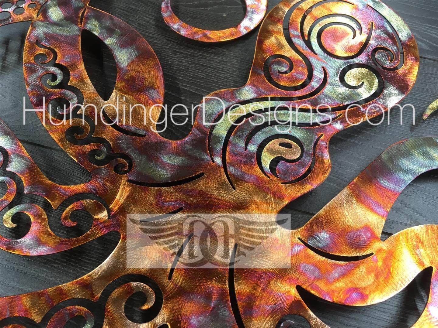 Octopus Metal Wall Decor- By Humdinger Designs