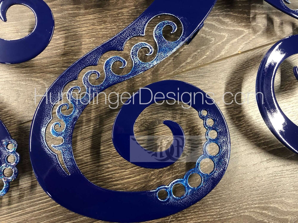 Octopus (Blue and Grey Tones) - Humdinger Designs
