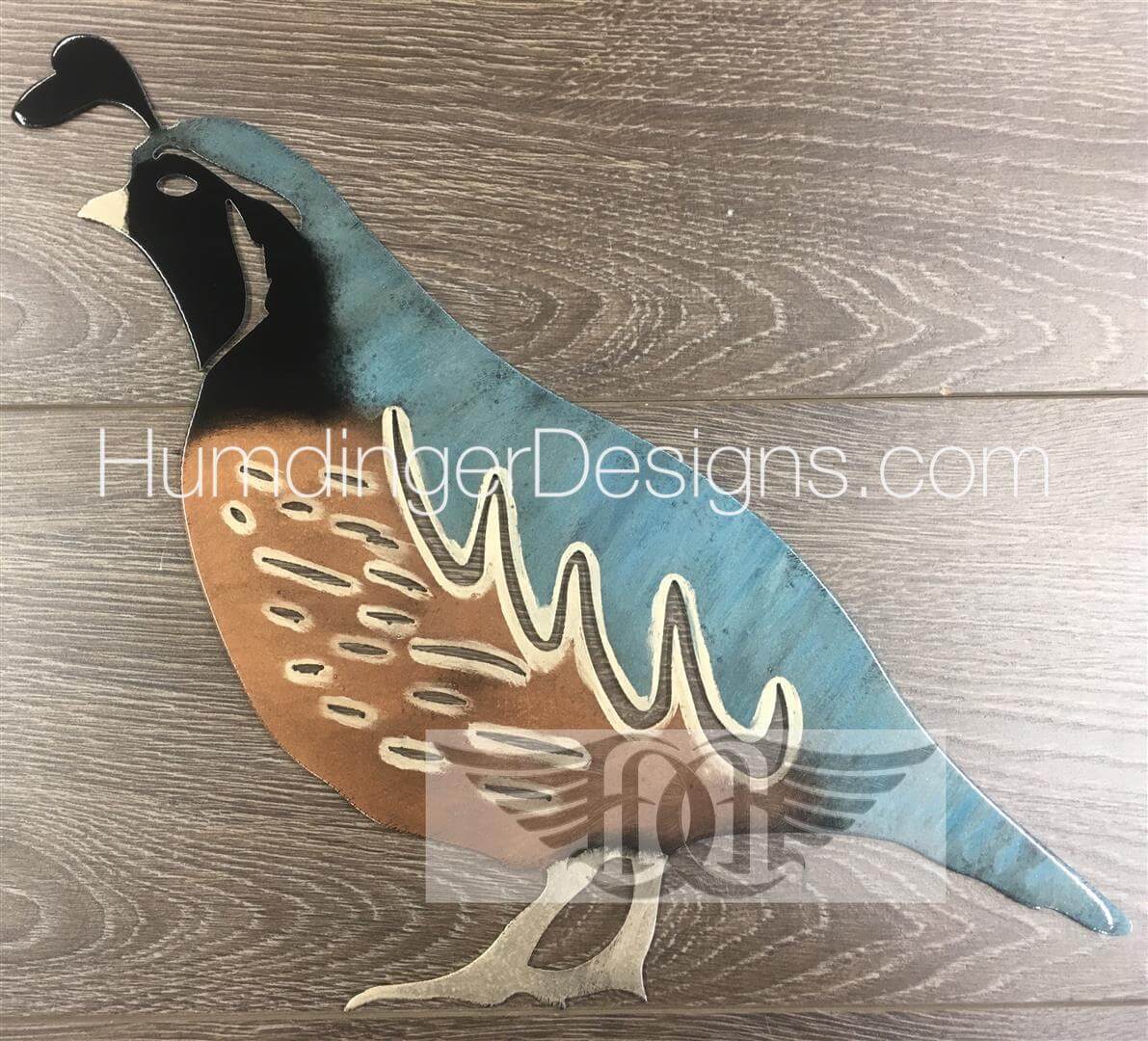 Quail Patchwork Indian Quail Art