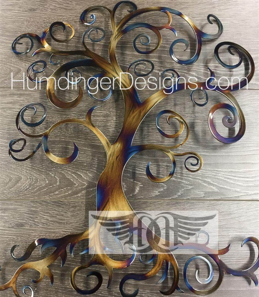 Swirly Tree (Heated Steel) - Humdinger Designs