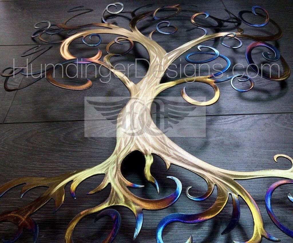 Swirly Tree (Stainless Steel) - Humdinger Designs