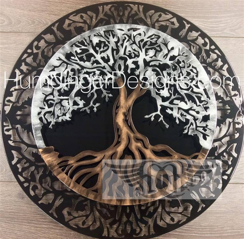 Tree of Life (2 Piece Silver Sparkle) - Humdinger Designs
