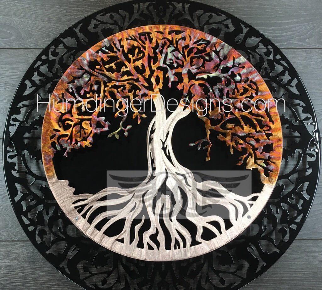 Tree of Life in Pure Copper (Two Piece 3D) - Humdinger Designs