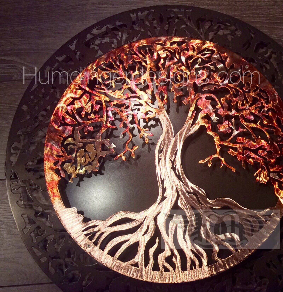Tree of Life in Pure Copper (Two Piece 3D) - Humdinger Designs