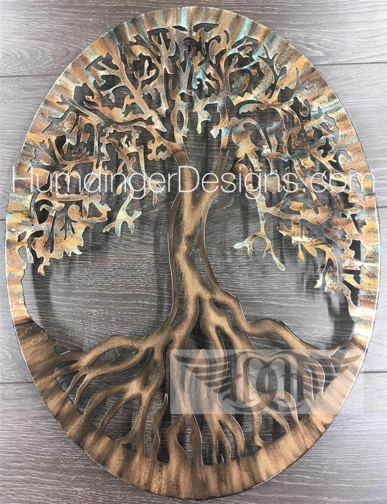 Tree of Life Oval (Desert Blaze) - Humdinger Designs