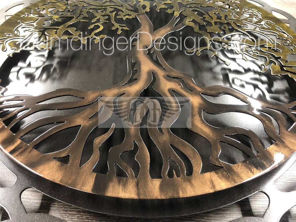 Tree of Life Traditional 2PC with Dark Celtic Background - Humdinger Designs