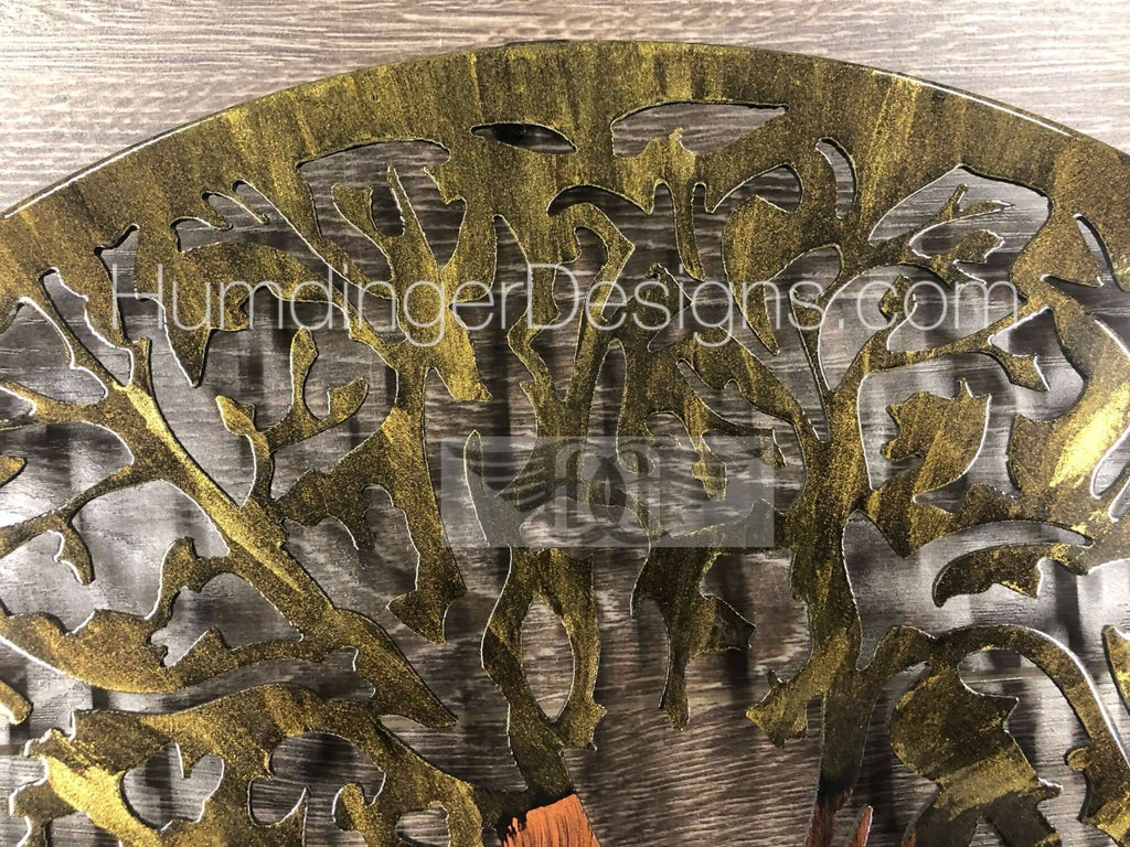 Tree of Life Traditional Metal Wall Art - Humdinger Designs