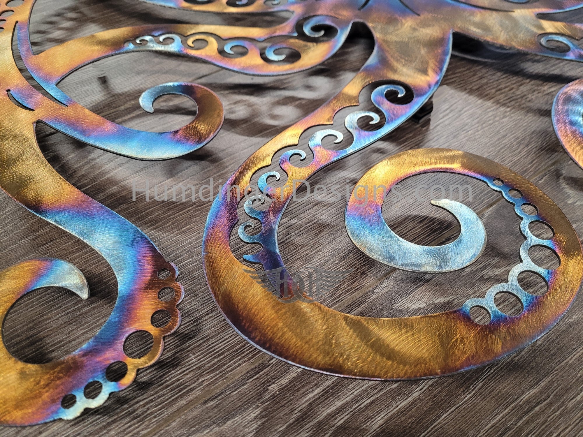 Octopus Metal Wall Decor- By Humdinger Designs