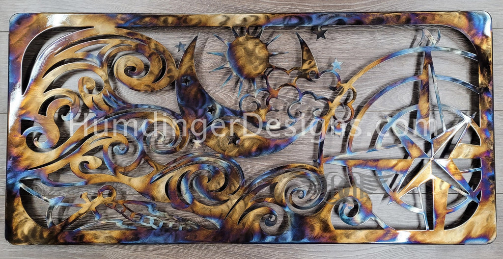 Marine Inspired Metal Wall Art